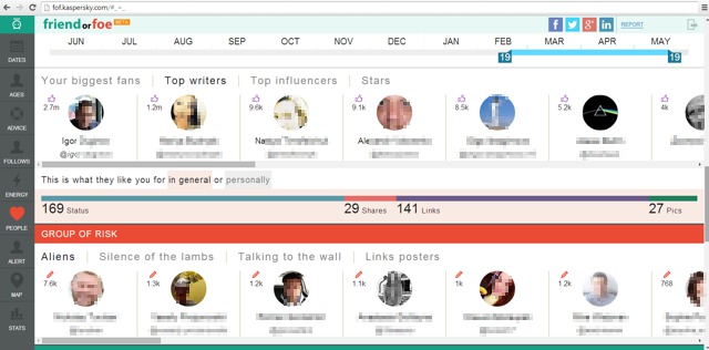 Анализатор вашего Facebook аккаунта - Friend or Foe