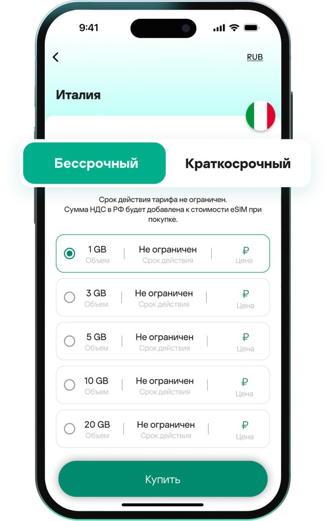На краткосрочных тарифах нужно потратить весь трафик за определенный срок, на бессрочных — трафик не сгорает