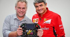 Kaspersky Mattiacci Ferrari F1 Steering Wheel