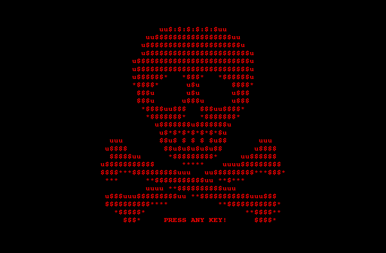 Petya ransomware eats your hard drives