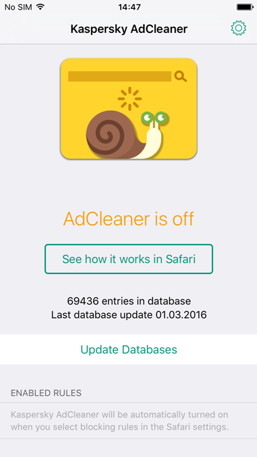 free Safari from ad banners 