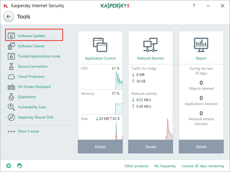 Keep software up to date