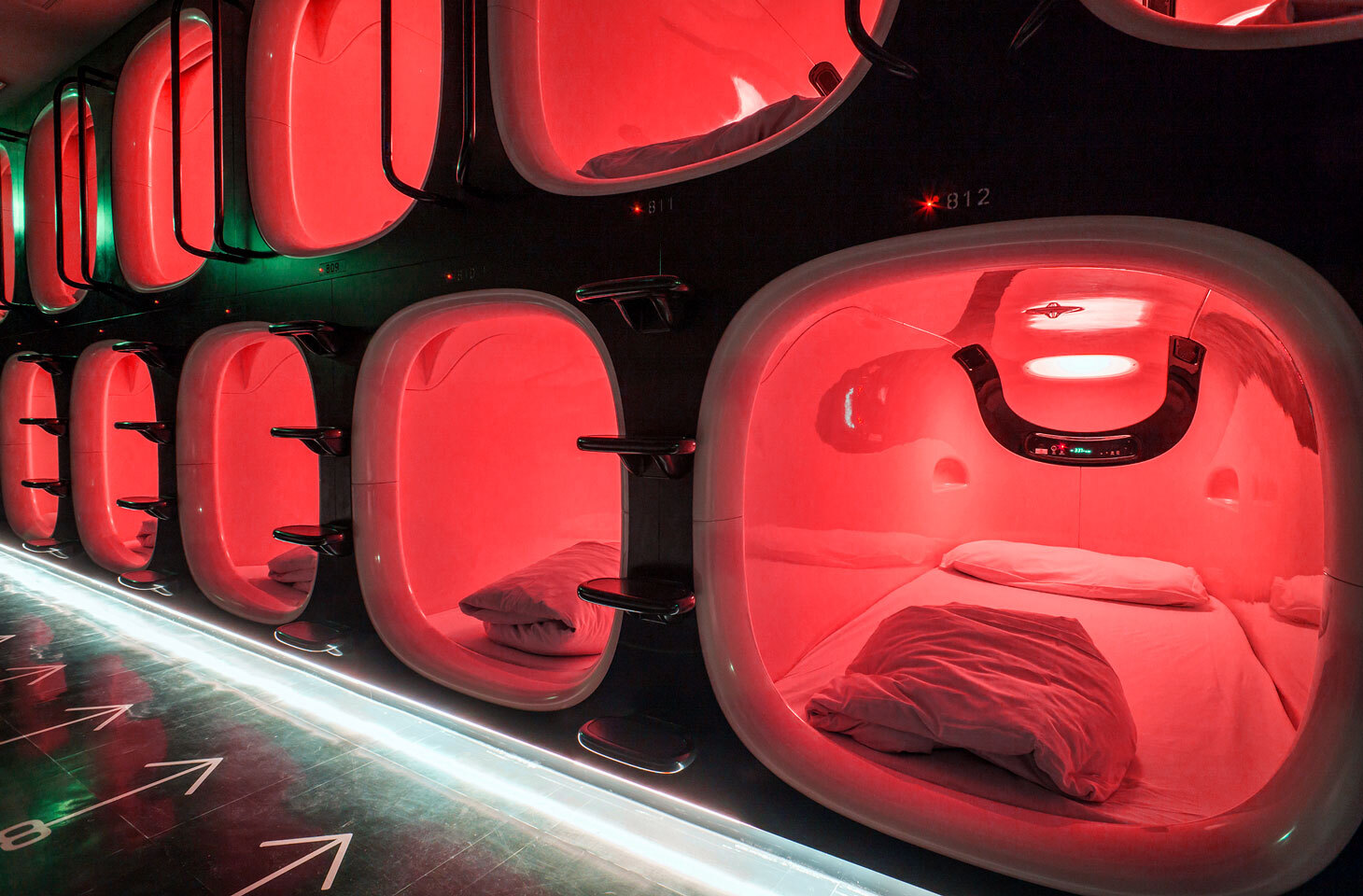 At this year’s Black Hat, Kyasupā demoed hacking a capsule hotel