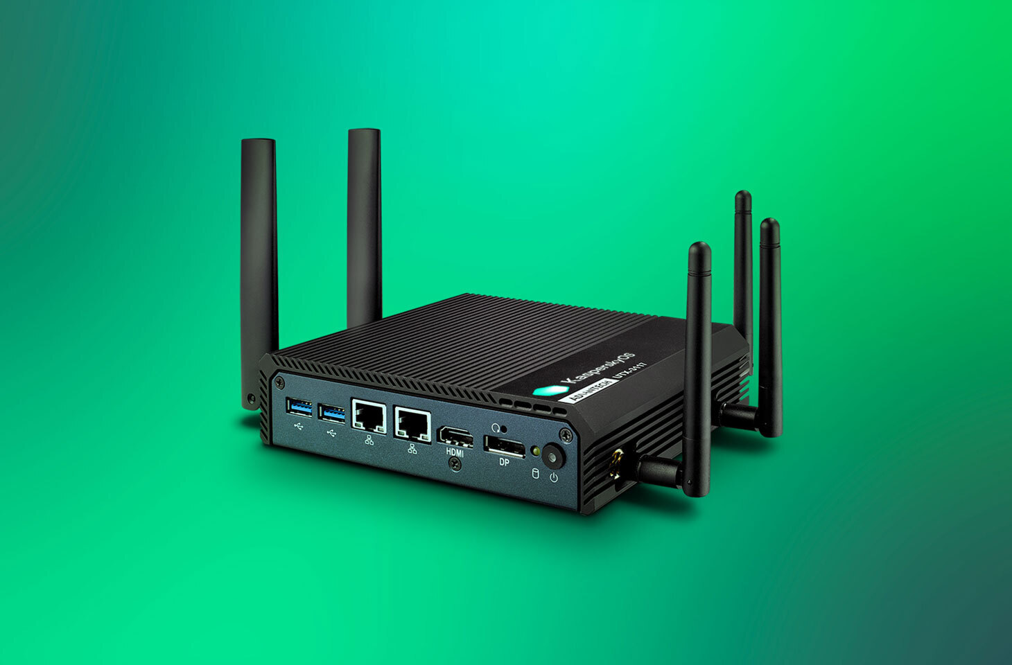 Kaspersky IoT Secure Gateway 1000, as a way to protect corporate IoT devices from any external interference.