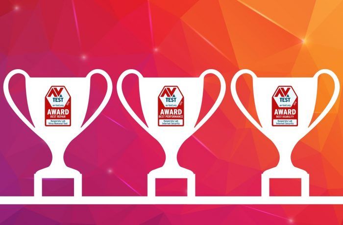 Kaspersky Lab solutions awarded highest AV-TEST awards