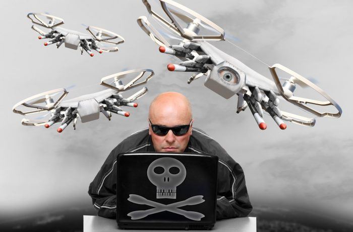 Drones armed with guns, chainsaws and vulnerabilities