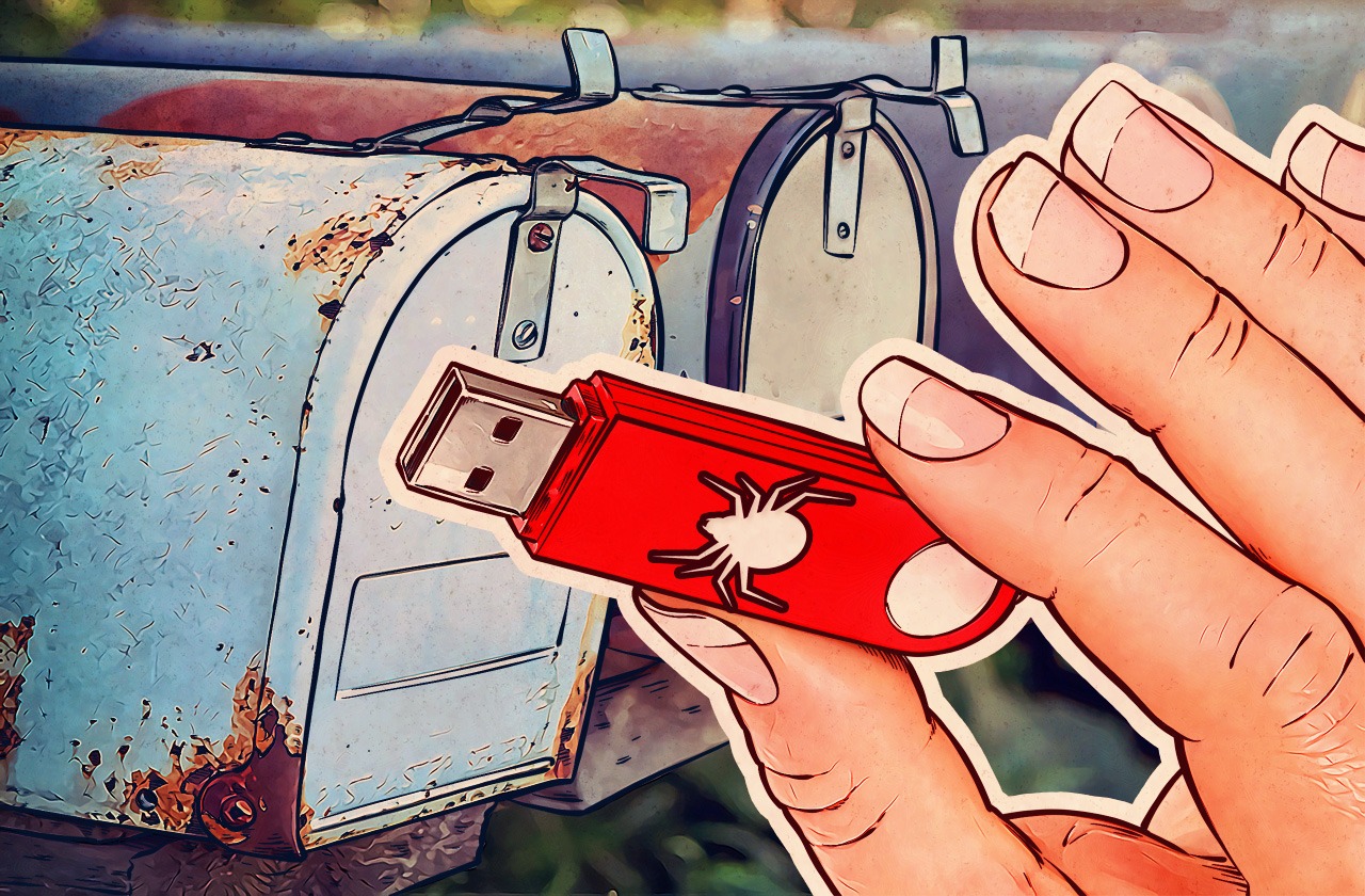 Would you plug in a USB that you got in the mail?