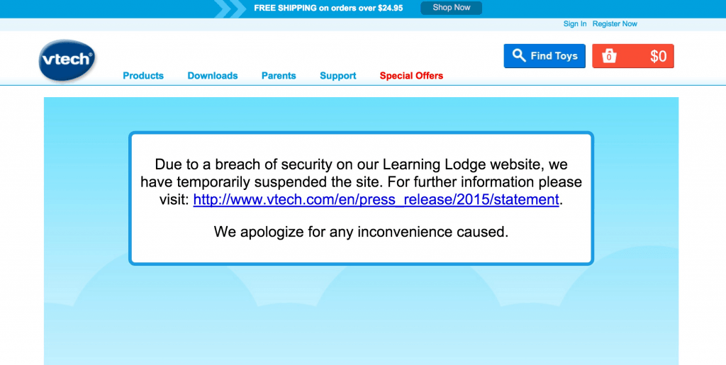5 Million VTech accounts hacked – kids’ data exposed | Kaspersky ...