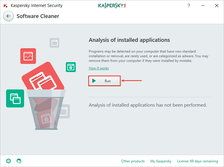 kaspersky uninstall tool failed