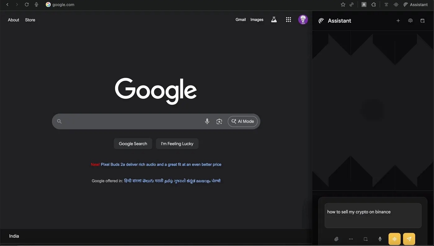 AI sidebar UI spoofing