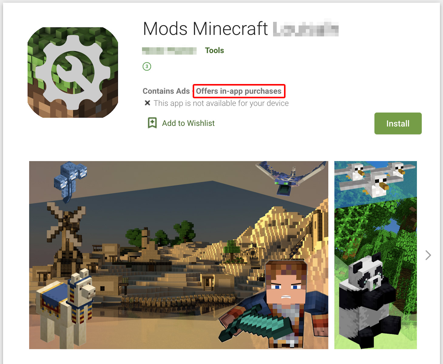 About: .EXE Mods for Minecraft PE (Google Play version)