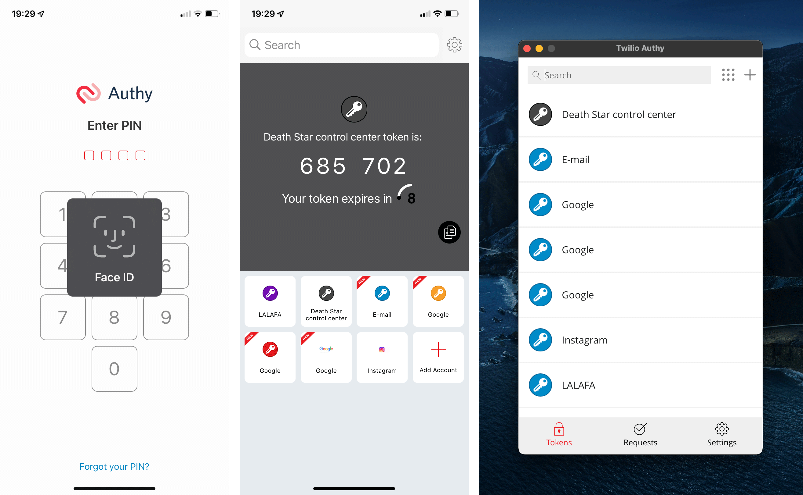 Authenticator App for Battle Metrics