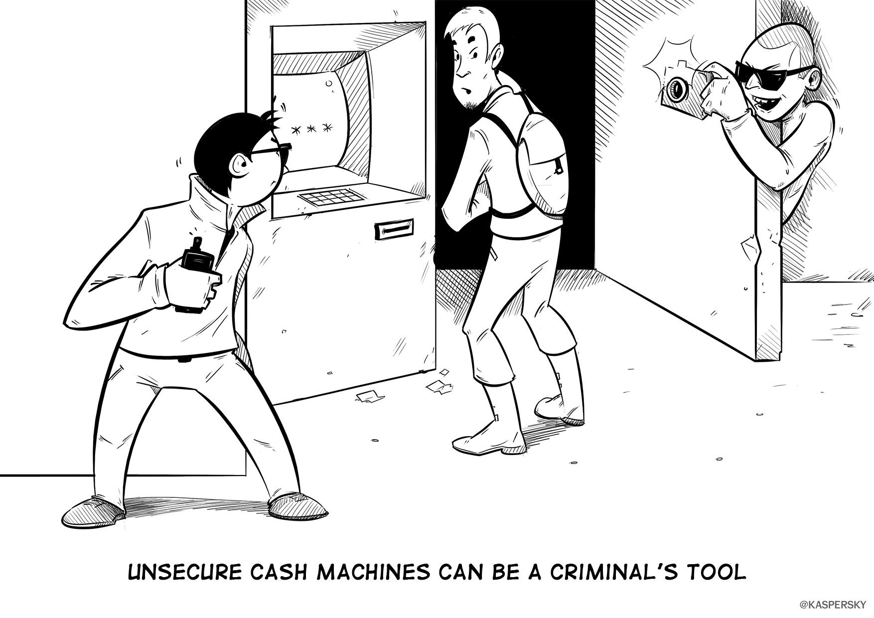 Unsecure ATM