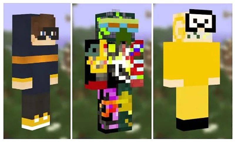 Malicious Minecraft skins