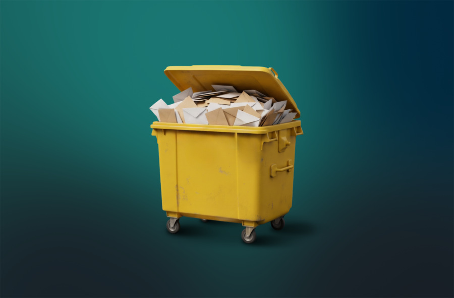 Technology that blocks spam domains in bulk