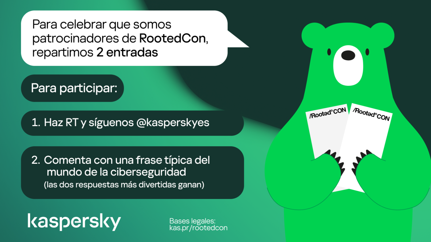 concurso kaspersky rootedcon