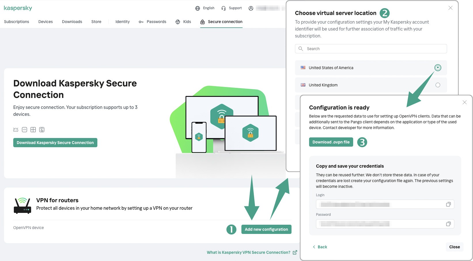 Kaspersky VPN Secure Connection