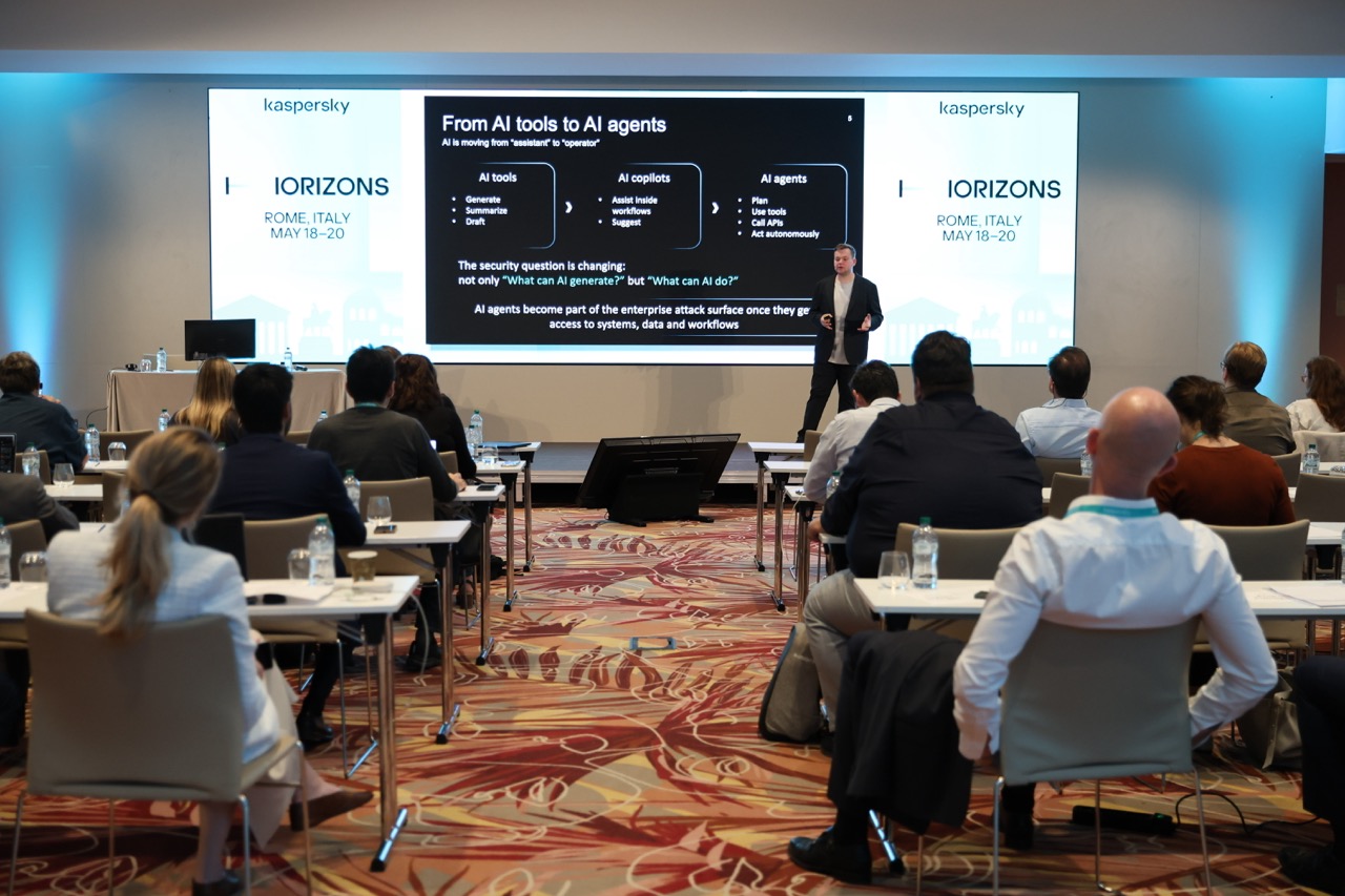 Dmitry Galov, Head of Kaspersky's Global Research and Analysis Team (GReAT) Russia and CIS Unit, at Kaspersky HORIZONS 2026