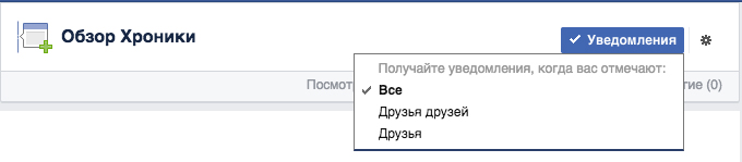 Настройки конфиденциальности Facebook