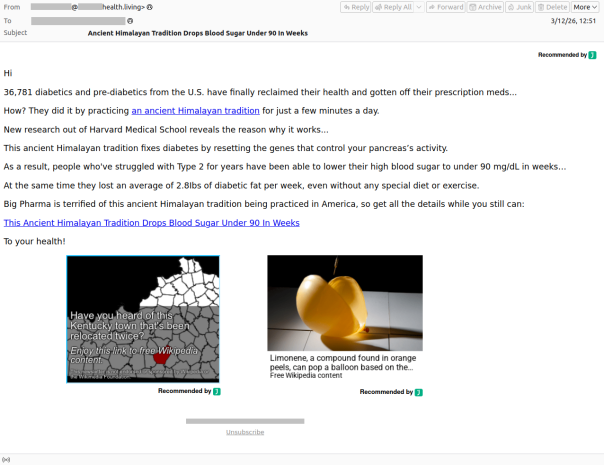 Злоумышленники рекламируют чудодейственные традиции Гималаев для лечения диабета
