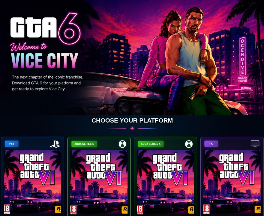 GTA VI на любой платформе GTA VI на любой платформе