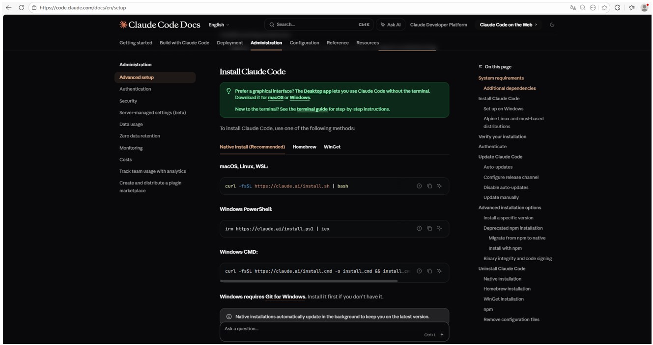 Claude Code web sitesi