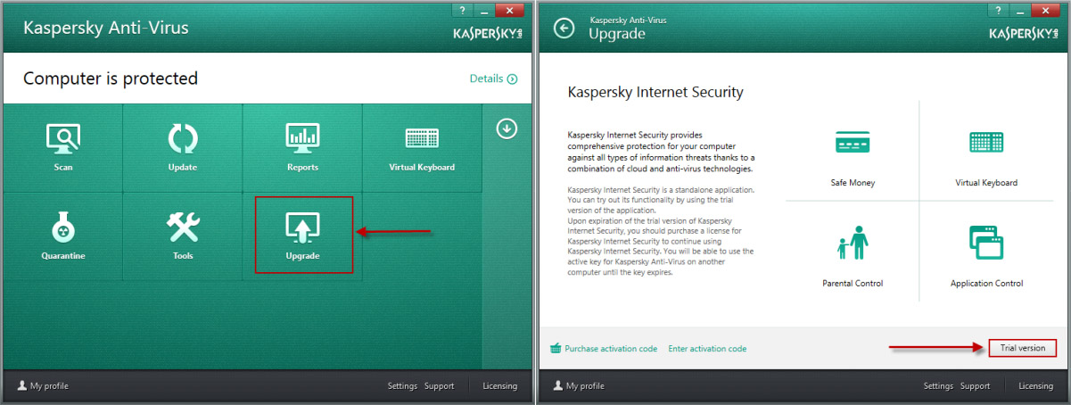 How do I migrate to Kaspersky for free?