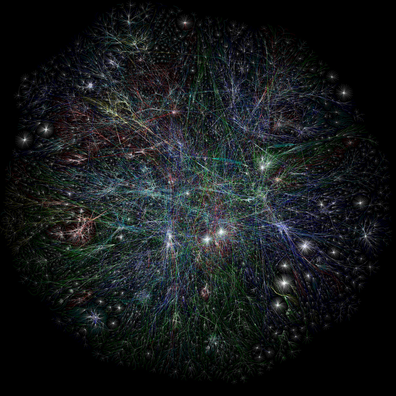 map of the internet 7 Amazing Maps Of The Internet Kaspersky Official Blog