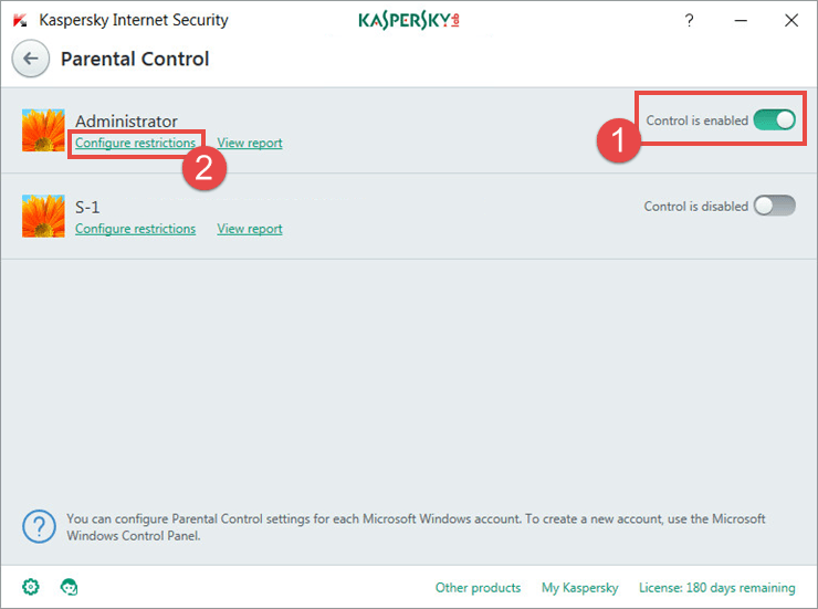 Kaspersky website