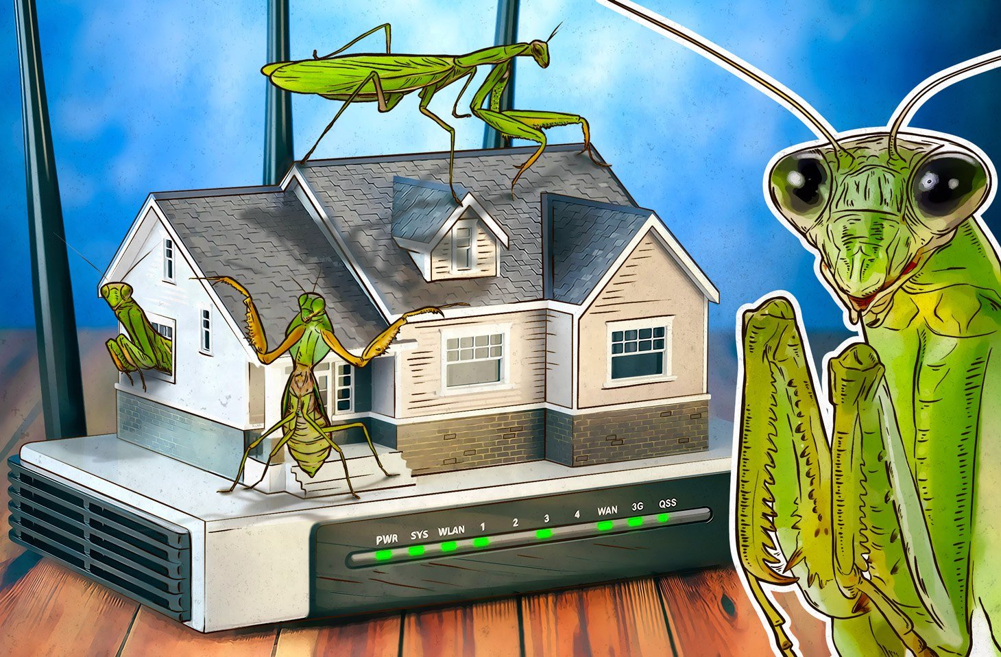 Roaming Mantis infects smartphones via wi-fi routers