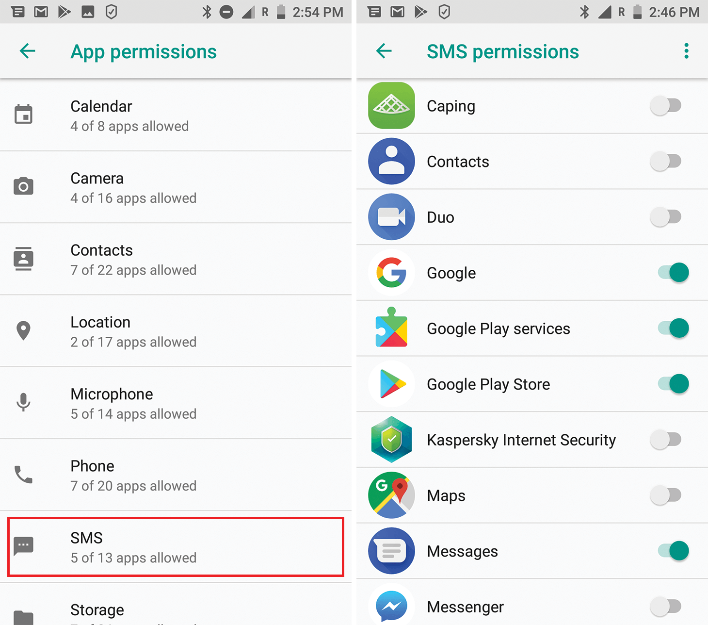 Android Calendar Permissions - Deny Rosamund