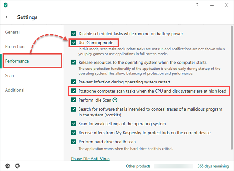 how to disable kaspersky internet security