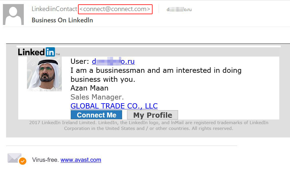 How Phishers Trick LinkedIn Users Kaspersky Official Blog