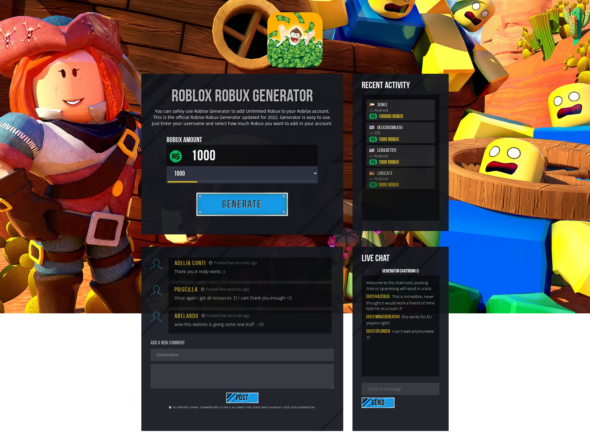 Robux Generator APK for Android Download