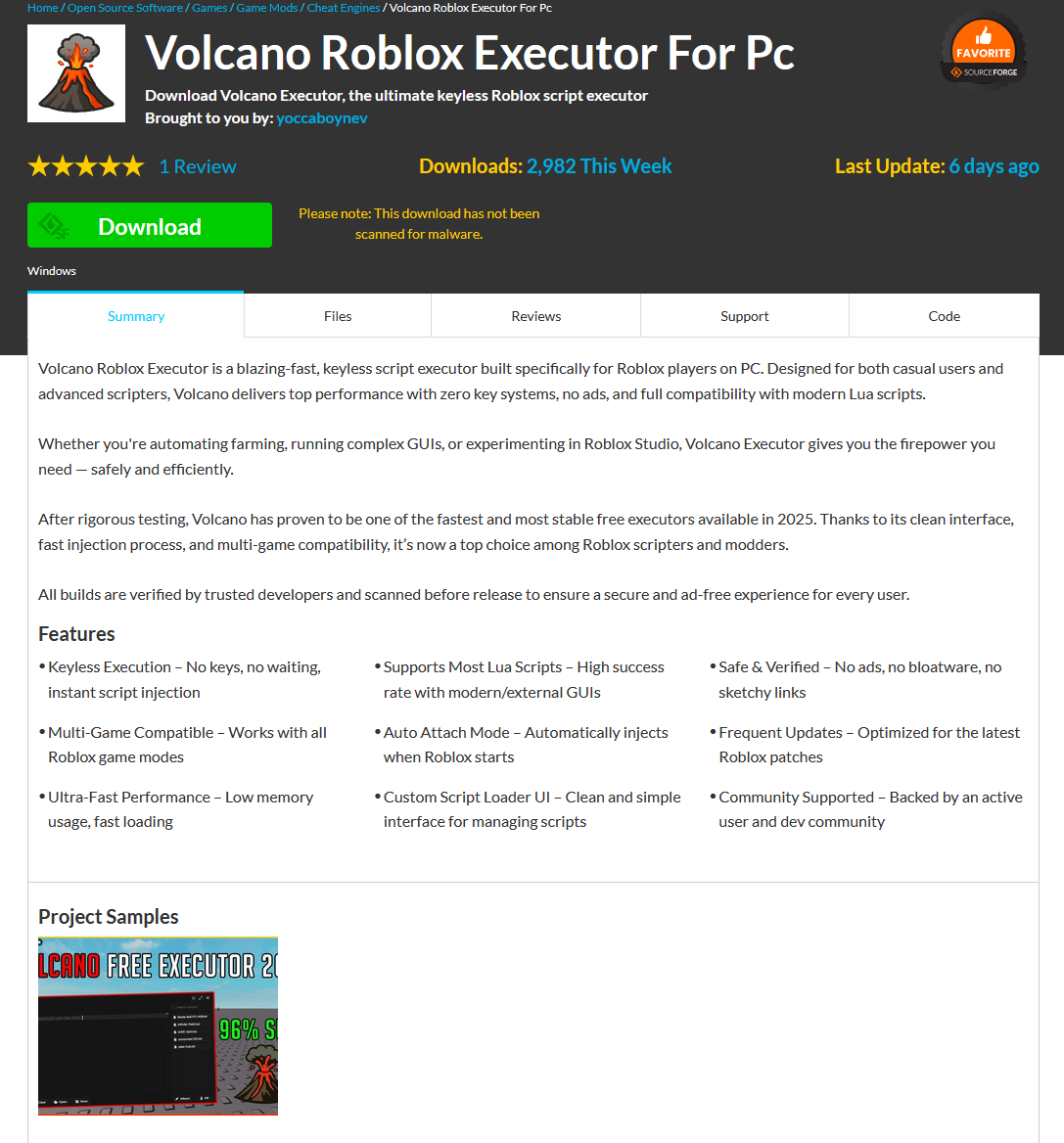 Attackers exploited SourceForge, a legitimate website, to upload a mod containing Stealka