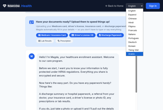 An AI diagnostic tool collects a wealth of personal data
