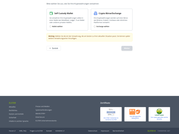 Spoofed German tax portal (ELSTER)