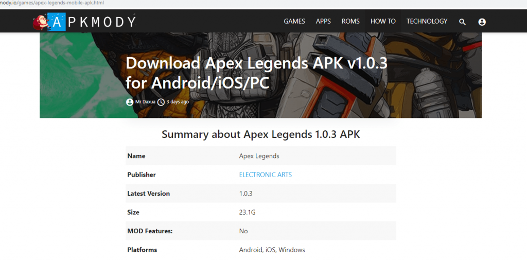 Apex Legends APK for Android Download