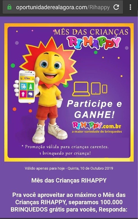 A criançada vai se divertir muito - Ri Happy Brinquedos