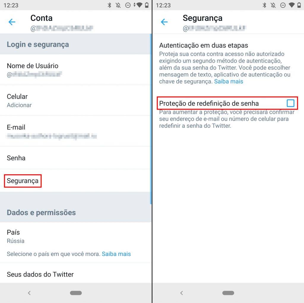 Dicas de segurança para usuários do Twitter