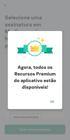 Compra e ativação da versão premium do Who Calls