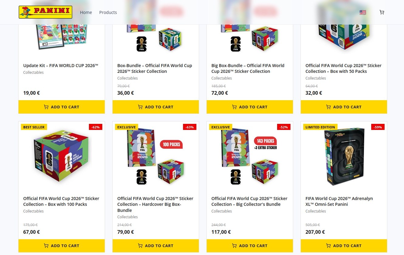 Os preços são muito baratos! Pena que o site é falso 