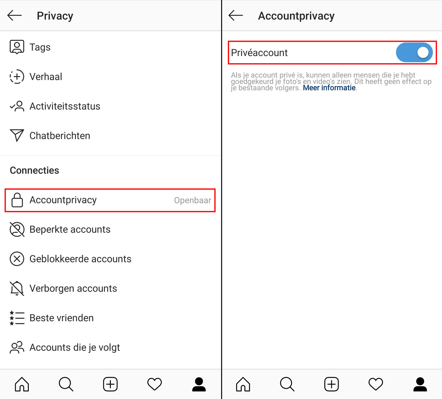 Hoe maakt u uw Instagram-account privé en bewerkt u de lijst met volgers