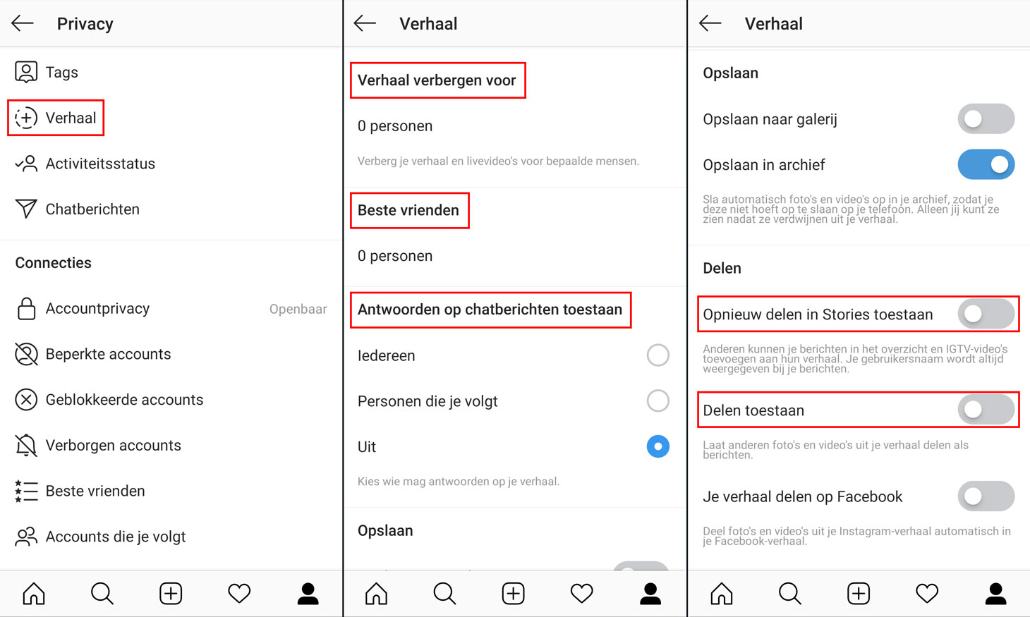 Hoe kunt u instellen wie uw Instagram-verhalen ziet