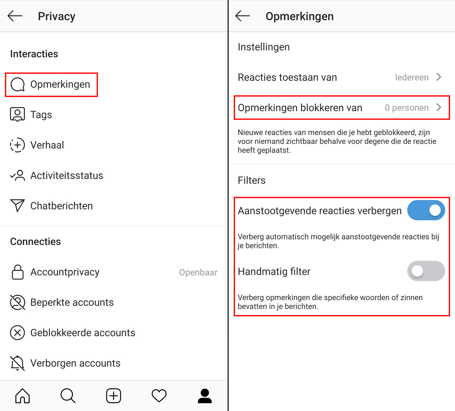 Hoe beheert u spam-opmerkingen op Instagram